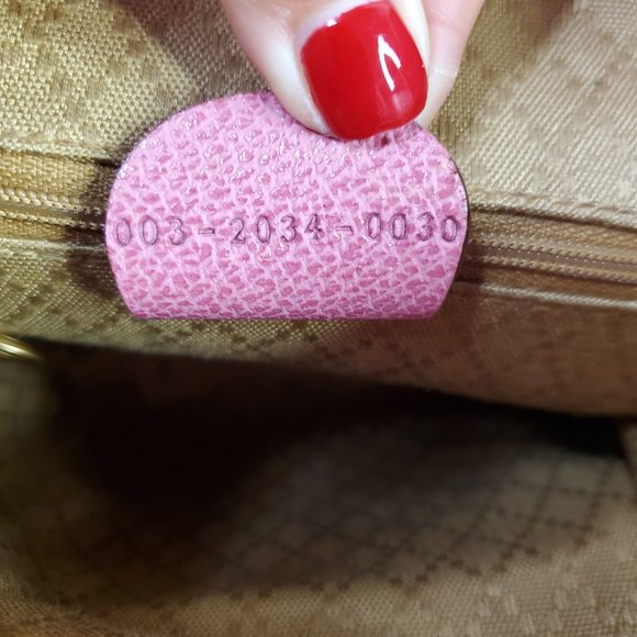 Gucci Pink Suede Leather & Bamboo Mini Backpack main image 7